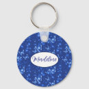 Search for white flower key rings Blue