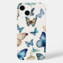 Search for beautiful butterfly iphone cases Blue
