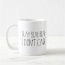 Search for i care mugs Sarcastic