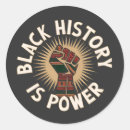 Search for black power stickers Fist