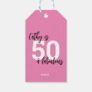Search for 50th birthday gift tags Pink