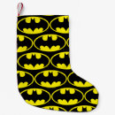 Search for bat christmas stockings Batman logo