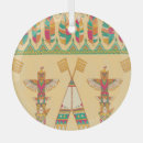 Search for totem pole christmas tree decorations Native
