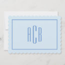 Search for scalloped note cards Modern