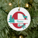 Search for letter o christmas tree decorations Initial