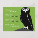 Search for owl postcards Wise