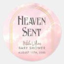 Search for pastel pink baby shower stickers Clouds