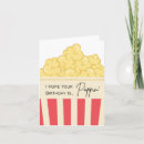 Search for popcorn birthday cards Movie