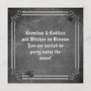 Search for goblins invitations Scary