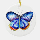Search for blue butterfly christmas tree decorations Beautiful