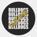 Search for team spirit stickers Bulldogs