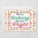 Search for baking spirits bright christmas cards Cookies