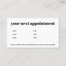 Search for hairdresser appointment cards Your next appointment