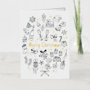 Search for quirky christmas cards Hand drawn