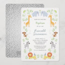 Search for jungle christening invitations Elephant