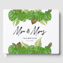 Search for tropical guest books Minimalist