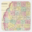 Search for mississippi map stickers County