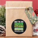 Search for senior stickers Sarcastic