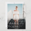 Search for feminine graduation invitations Minimalist