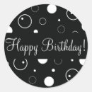 Search for happy birthday seals envelope seals Black