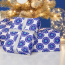 Search for evils gift wrap Blue