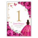Search for rose gold table cards Mis quince anos