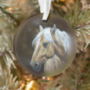 Search for palomino horse christmas tree decorations Equestrian