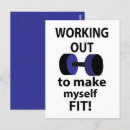 Search for make work postcards Working out