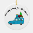 Search for driving christmas tree decorations Car