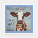 Search for funny cow napkins Country