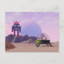 Search for space scene postcards Sci fi