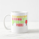 Search for funny mens mugs Pickleball