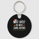 Search for like a boss key rings Santa