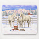 Search for white stallion mousepads Winter