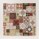 Search for moroccan tiles puzzles Abstract