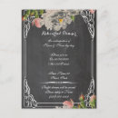 Search for rehearsal dinner postcards Floral