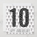 Search for happy 10th anniversary cards Tenth