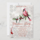 Search for cardinal christmas invitations Holly