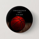 Search for basketball birthday badges Orange