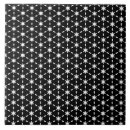 Search for black star pattern tiles Stars