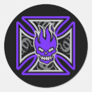 Search for flaming skulls stickers Skeleton