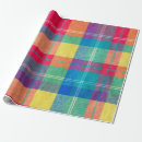 Search for fabric wrapping paper Plaid