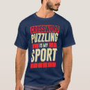 Search for crossword puzzle tshirts Education