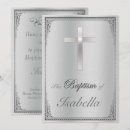 Search for silver christening invitations Gold