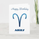 Search for aries birthday cards Blue