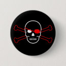 Search for pirate party badges Jolly roger