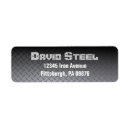 Search for steel return address labels Masculine