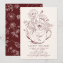Search for vintage bridal shower invitations Floral