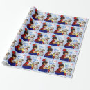Search for nursery rhyme wrapping paper Blue