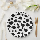 Search for cow print plates Farm animal